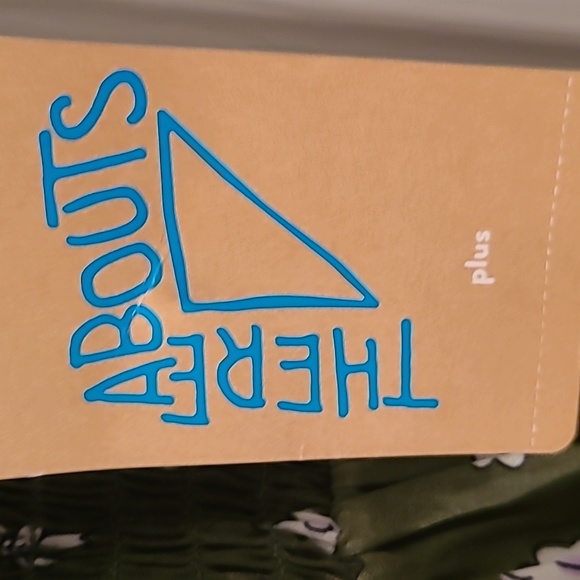 THEREABOUTS GIRLS PLUS SIZE GREEN & WHITE FLORAL SMOCKING DRESS SIZE 2XL 20.5P - Picture 9 of 16